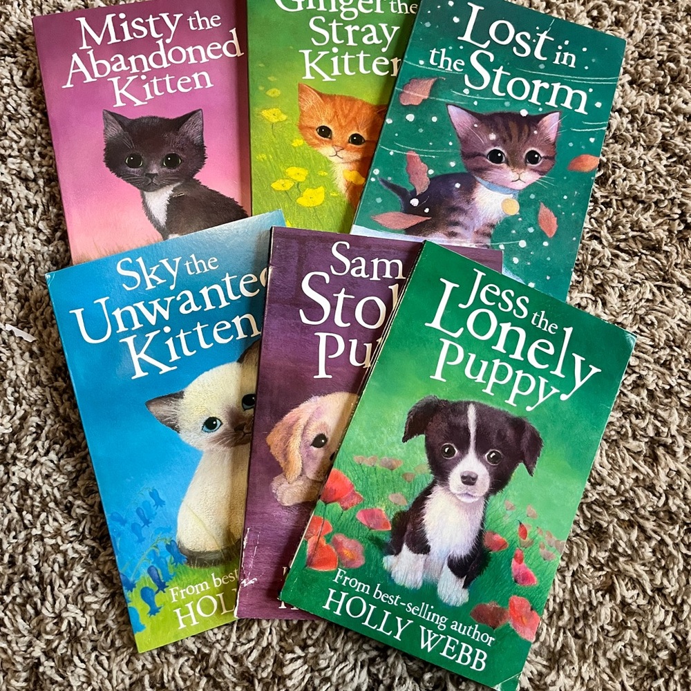 Six Hollywood Webb Books. Excellent condition!